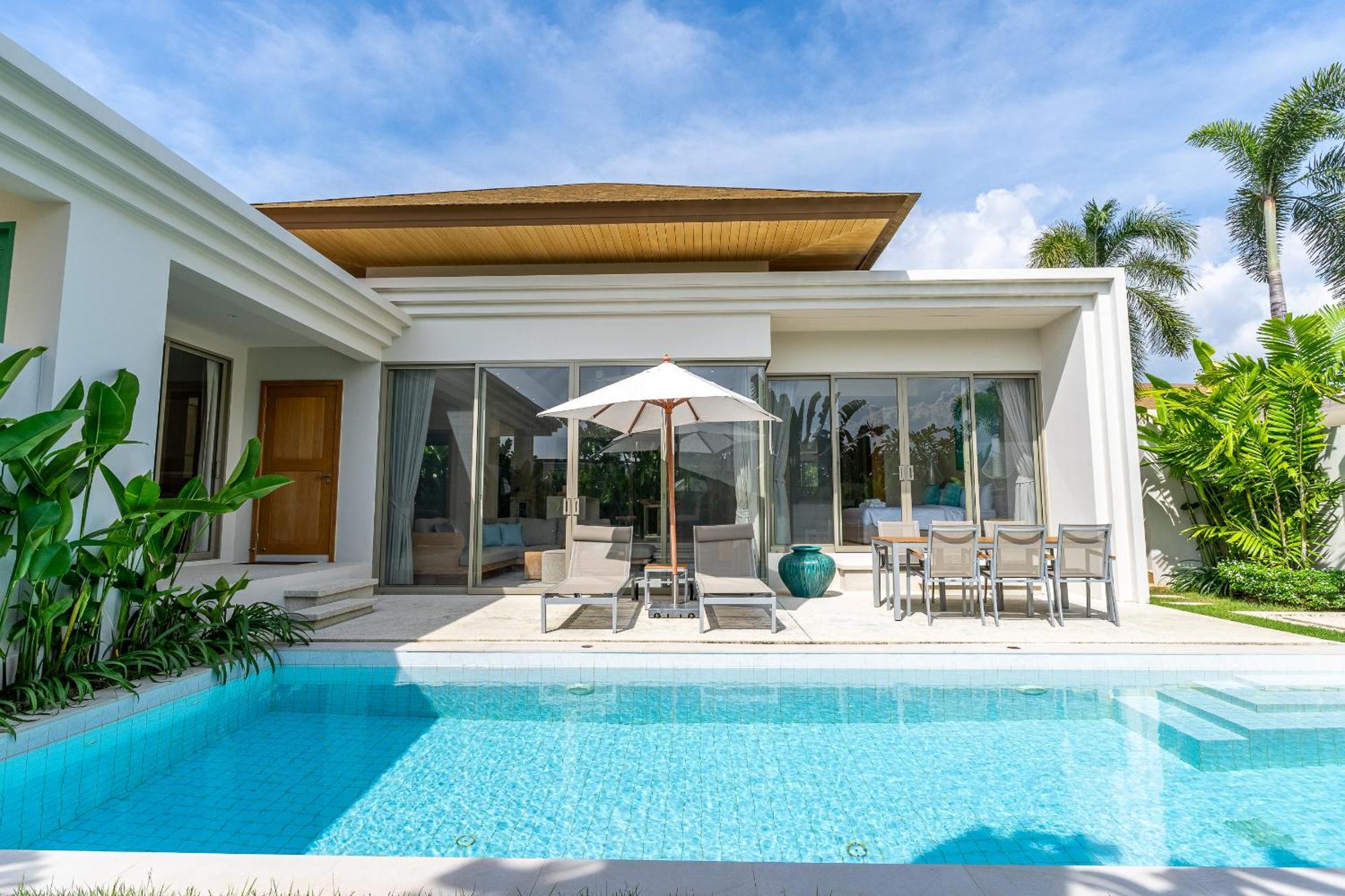 Trichada Breeze 3Br Stylish Villa, 15 Min To Layan Beach Таланг Екстериор снимка