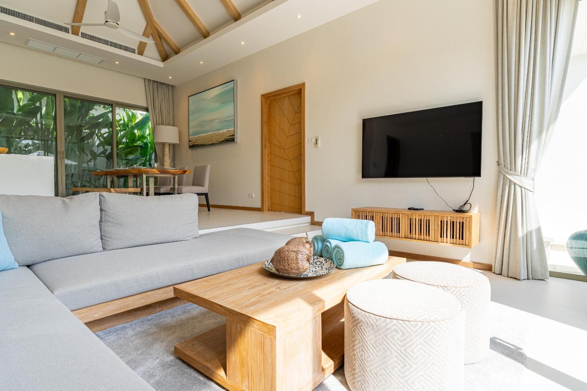 Trichada Breeze 3Br Stylish Villa, 15 Min To Layan Beach Таланг Екстериор снимка