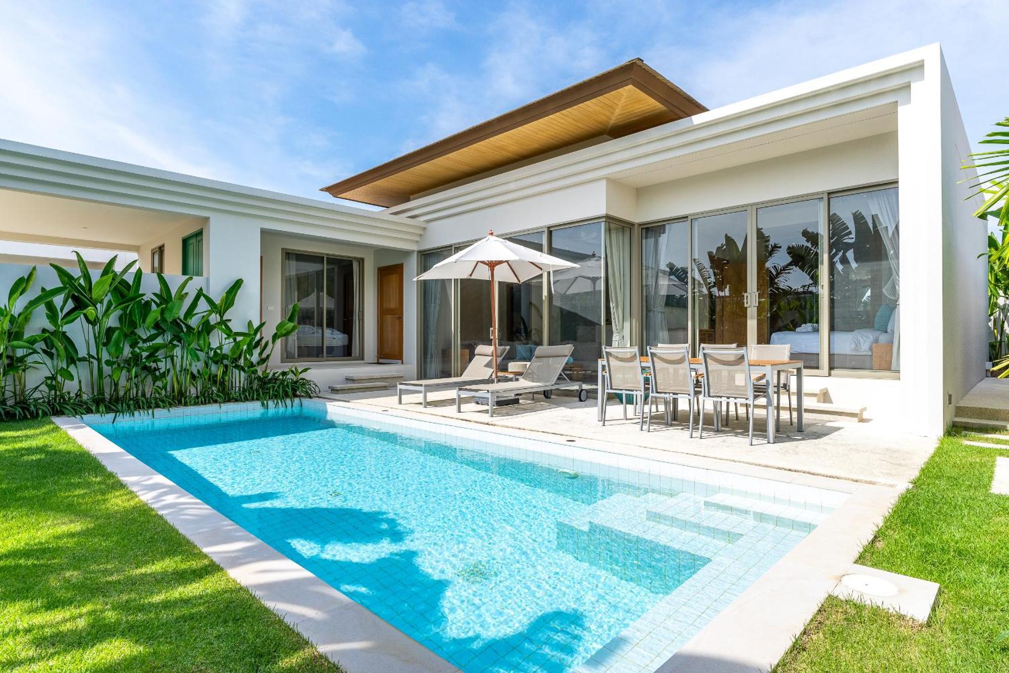 Trichada Breeze 3Br Stylish Villa, 15 Min To Layan Beach Таланг Екстериор снимка